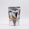 Mylar Aluminium Foil Food Packaging Bag Plastic Ziplock Custom Zipper Stand up Pouch With Window MegaBDM
