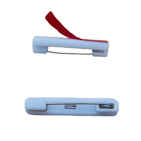 Plastic Safety Pin with Adhesive