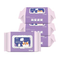MMG Wholesale 80pcs Eco-Friendly Non-Woven Multipurpose Pet Wet Wipes Soft Anti-microbial Customizable Packaging Cat Dog Paw Ear