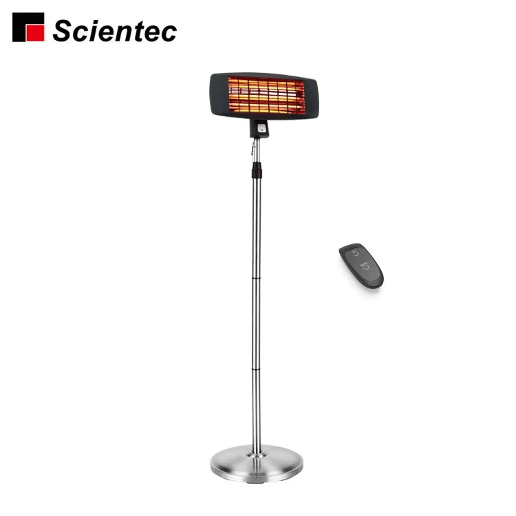 Telescopic Standing Heater 2000W Adjustable Height 1-5mÂ² Coverage Durban Winter Nights