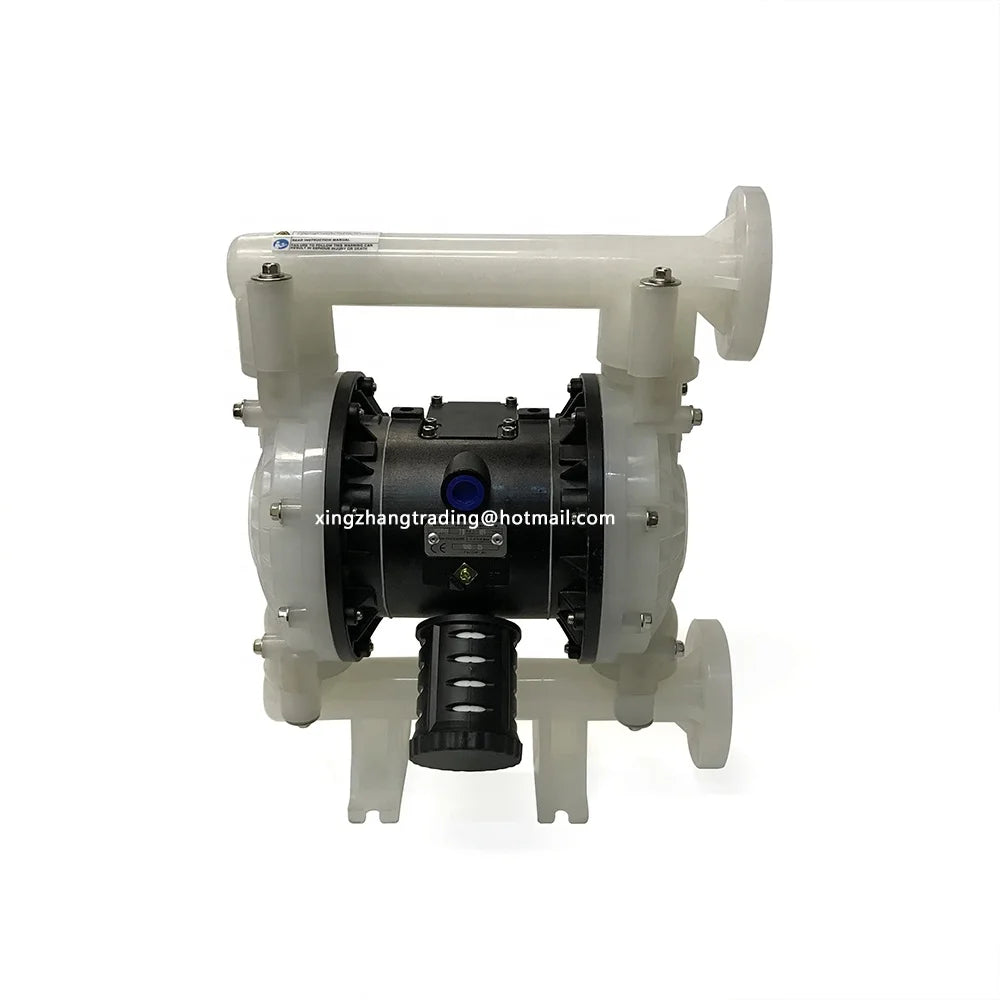 Acid Resistant Pump 159L/min 1" 1 Inch Inlet Outlet Polypropylene Pneumatic Double Diaphragm Pump