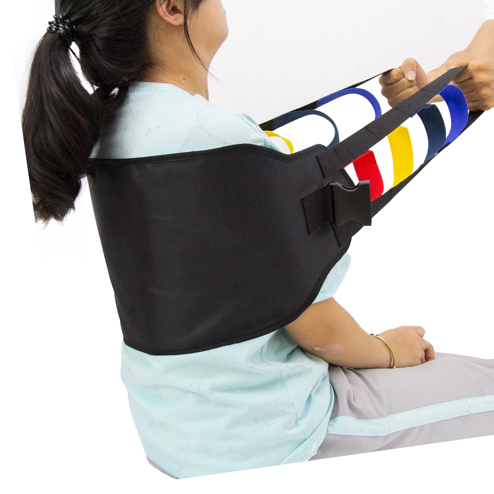 Multi-Hand Transfer Sling Help Elderly disabled and Injured Patients Safely Transfer From Wheelchairs or Beds