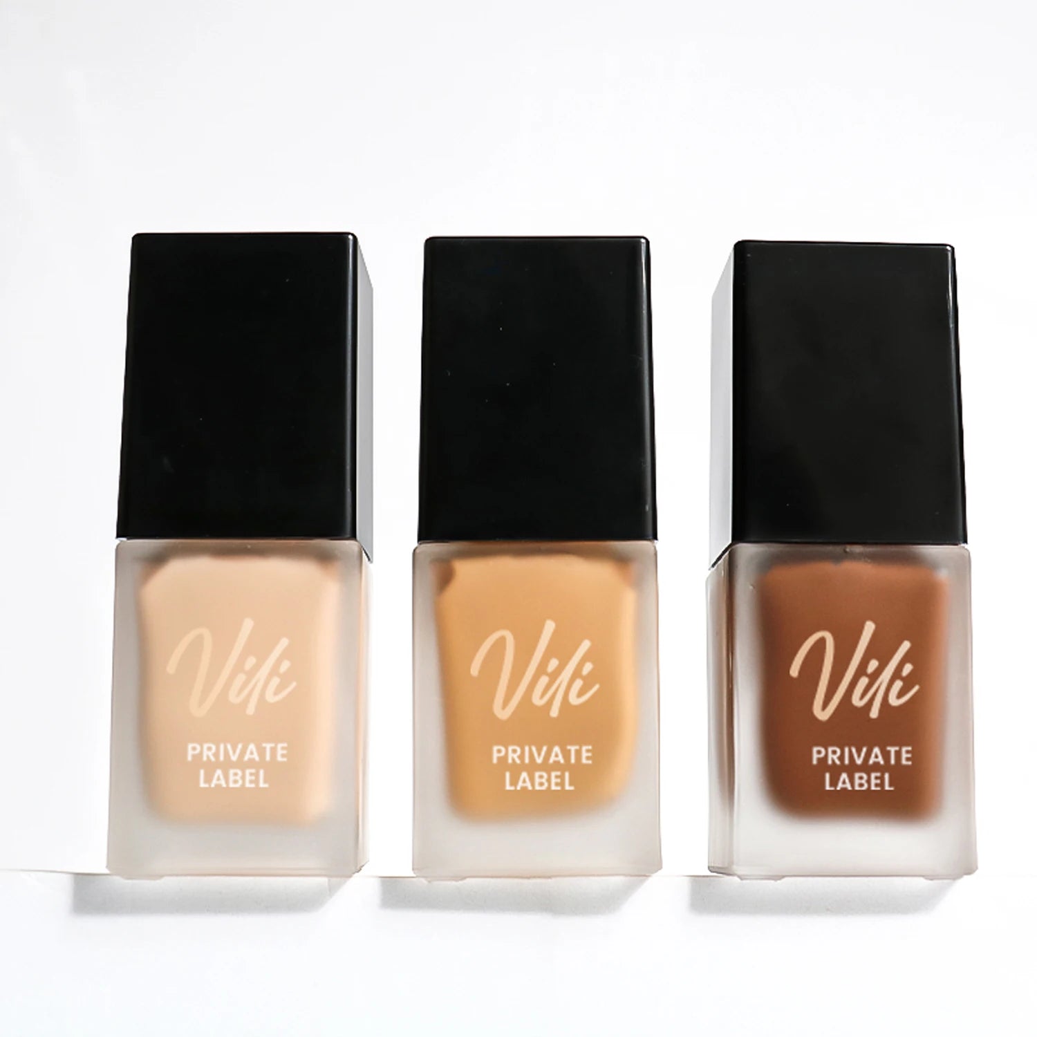 High Coverage Creamy Liquid Foundation Oil-Free Matte Whitening Concealer Features Wholesale Mineral Ingredient Manufacturer