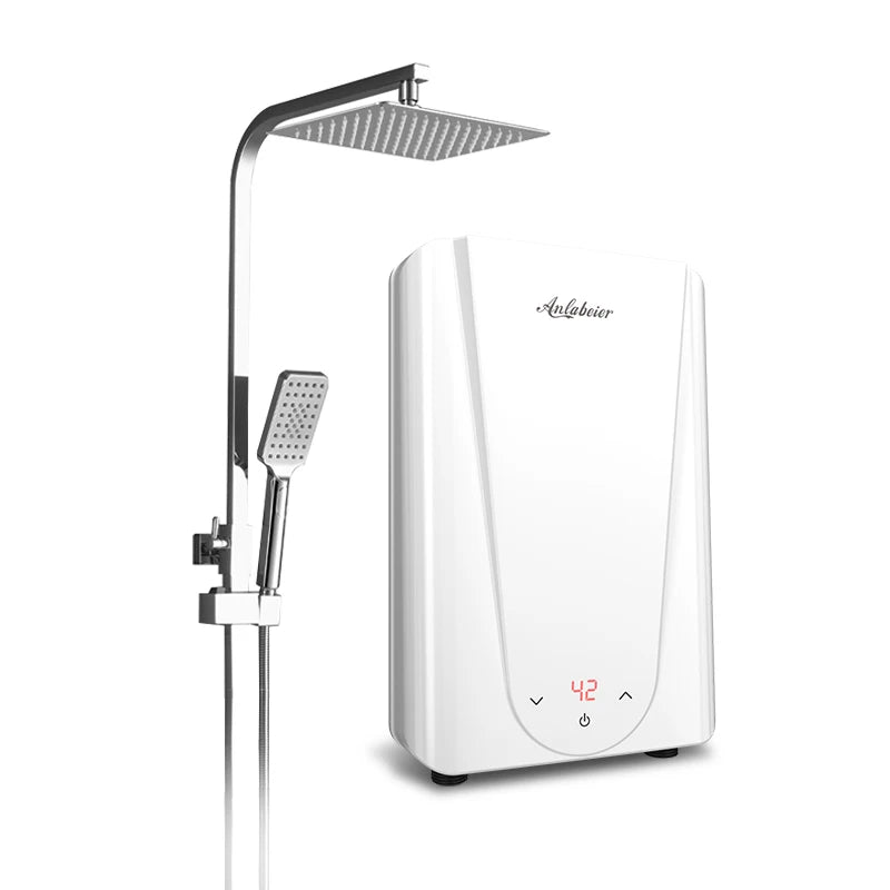 Smart Shower Bathroom Heaters Electric Water Heaters 5500W 6000W Wall Mounted Geyser