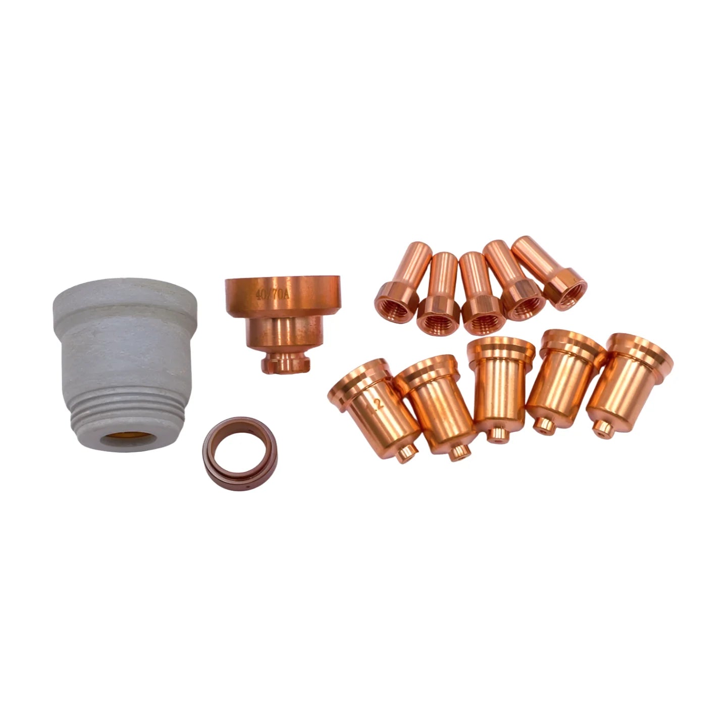 PT-80 IPT 80 IPT-80 Plasma Cutting Torch 60511 Retaining Cap 60504 Shield 60027 Swirl Ring BackStrike Tip 52558 Electrode