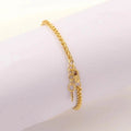 Factory Gold Filled 2.8mm Wheat Chain Wholesale 7.5 Inch Fine Jewelry Bracelets