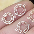 GFR031 14K Gold Filled Hollow Design Bracelet Connector Charms for Jewelry Making