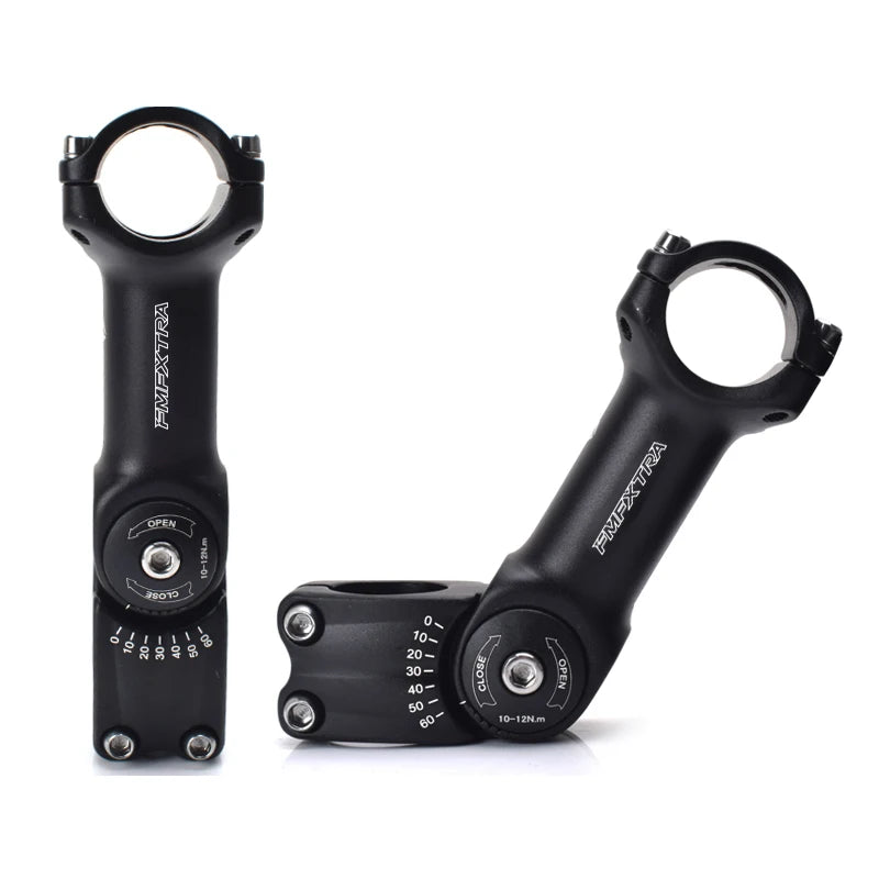 FMFXTRA  31.8 Mountain Bike Stem  BMX Cycle Handlebar and Roadbike Stem Aluminum Alloy Handlebar Parts Accessories Bicycle Stem