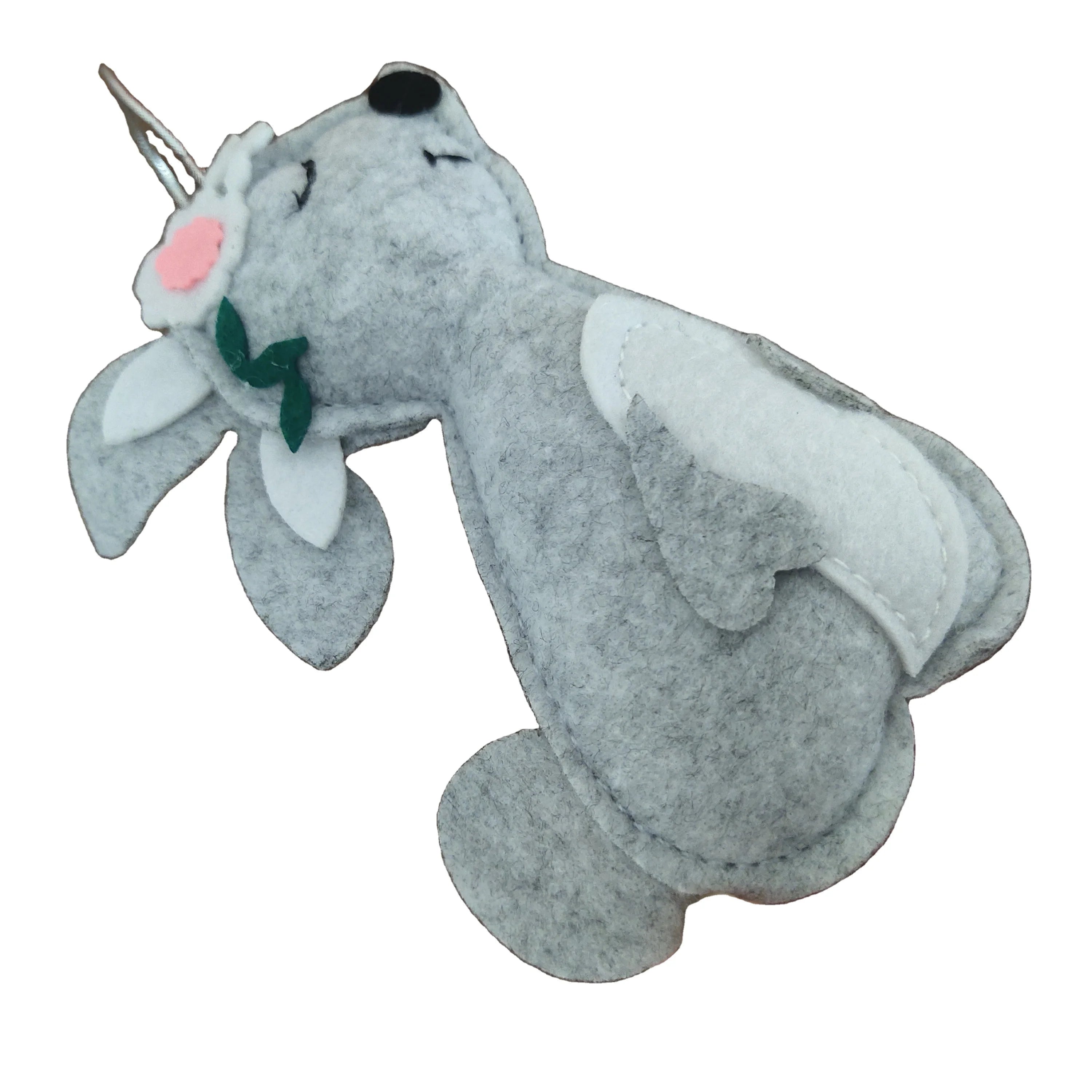 Handmade DIY Animal Shaped Felt Sewing Doll Kit Kids Educational Toy for Decorative Purpose Customizable