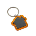 Custom House Shape Metal Keychain | Realtor & Broker Gift | New Homeowner Gift Wholesale