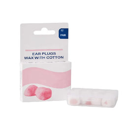 Reusable Noise Cancelling Wax Earplugs Cotton Wool Ear Plugs for Noise Protection in Sleep Swim Shoot Airplane Concert Mow