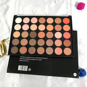 35 Colors Makeup Private Label Eyeshadow Palette Cosmetic Shimmer Matte Eyeshadow