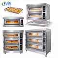 1 Deck 3 Tray Gas Oven Ignition Spare Parts Baking for Bunmade in China Bakery Equipment Combi Chulha Pizzeria Bakeware
