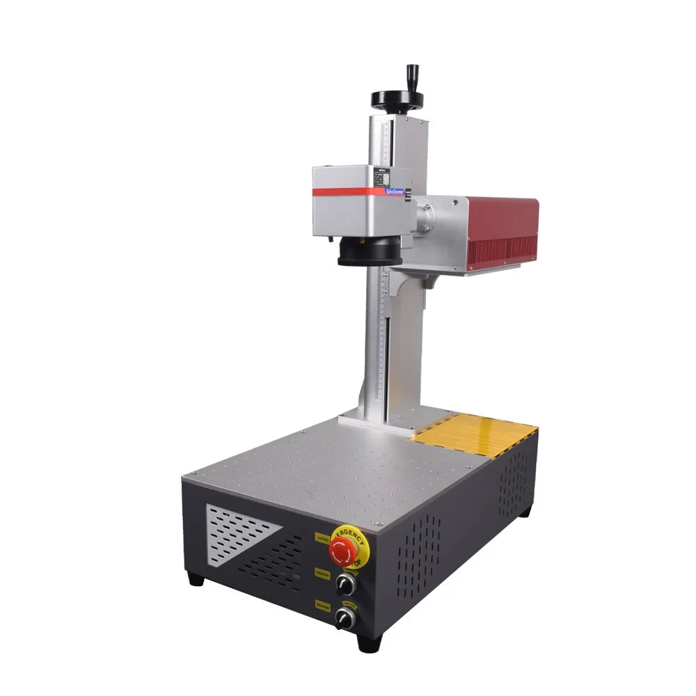 EU Stock CRS 5W 355nm JJZ Ezcad New 3D&2D Air Cooling UV Laser Marking Engraver Machine for Wood Glass Plastic Soap Leaf Metal
