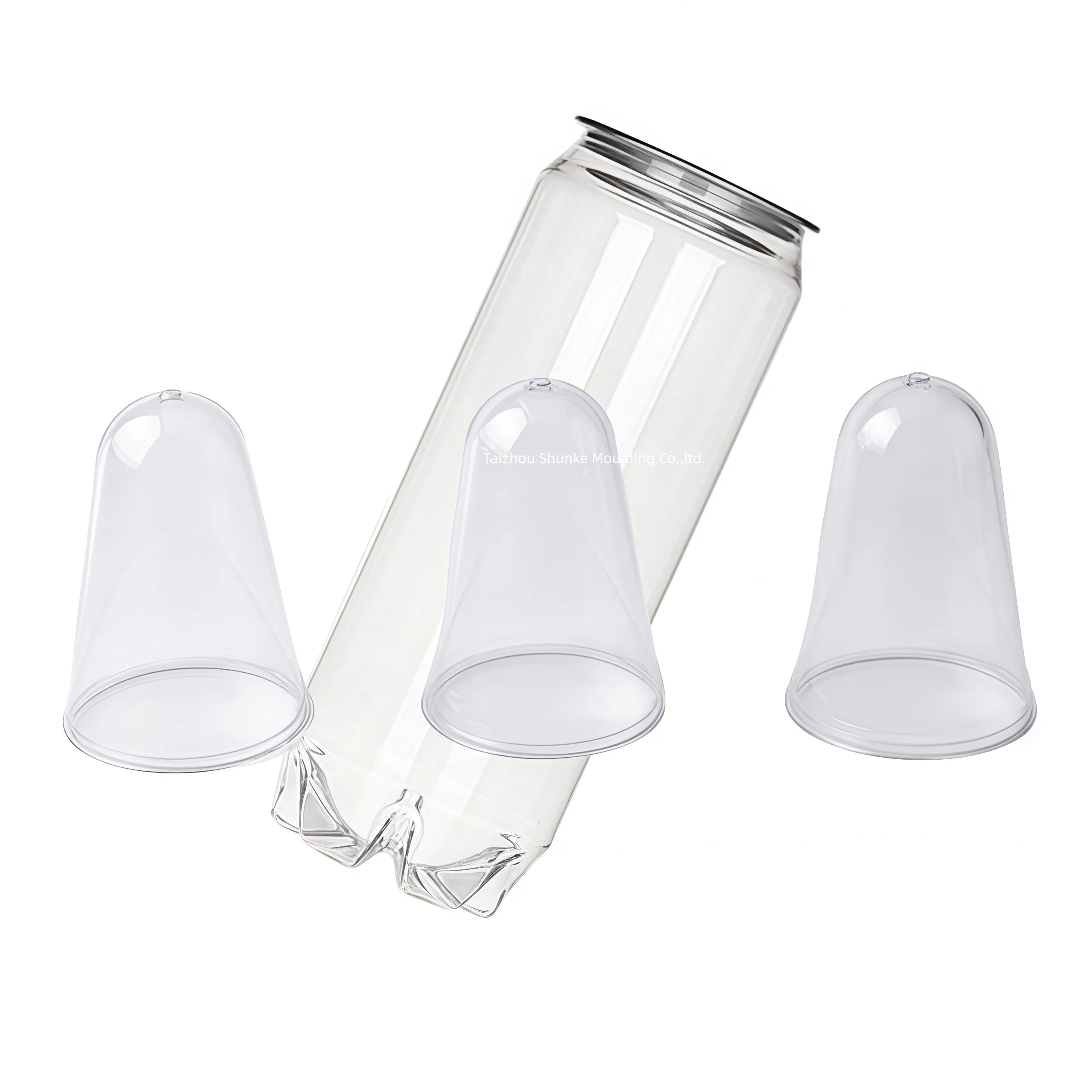Easy Open Can Pet Preforms 202/206/211//300/305/307/309/401 Models EOE POE PET Preform /52mm Plastic Preforms Manufacturing