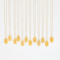 Joolim Jewelry PVD Gold Plated 12 Birth Flower Pendant Necklace Trendy Jewelry Wholesale