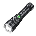 Helius High Brightness Long Shot Led Micro Usb Rechargeable Zoom Portable Camping High Power Super Torch Tactical Flashlight
