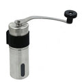 Kitchen Tools Loop Ring Easy Clean  Manual Ceramic Coffee Grinder Stainless Steel Adjustable Coffee Bean Mill With Rubber