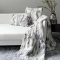 Ins Style Thick Faux Rabbit Fur Warm Throw Blanket Wholesale for Winter