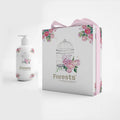Cosmetic Gift Makeup Box Large Magnetic Closure Folding Skincare Body Butter Packaging Box with Ribbon