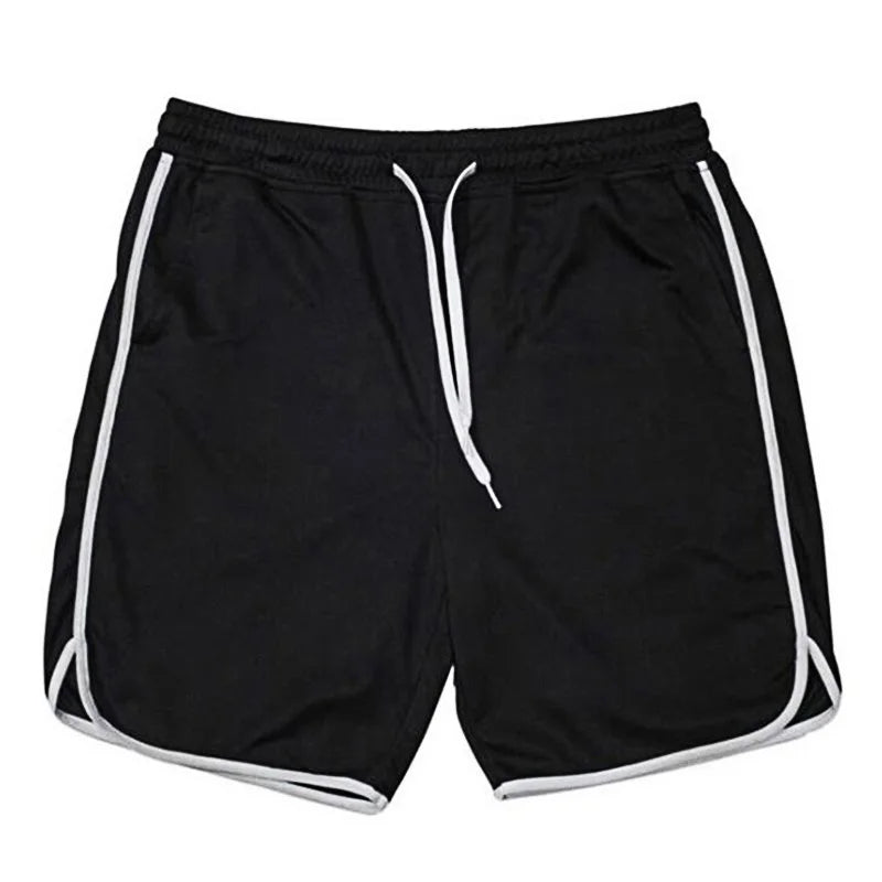 Short Pants for Men Quick Dry Mesh Running Basketball Gym Sports Shorts Summer Shorts Knee Length Drawstring Fitness Clothing