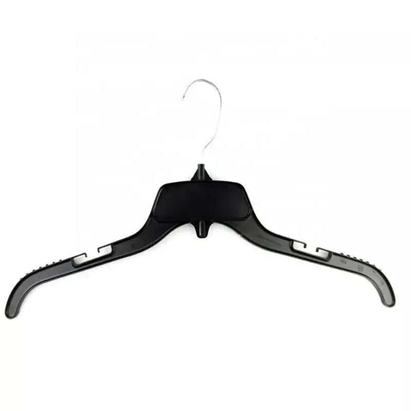 Lavinia Wholesale Clothing Organizers Hanger Space-Saving Laundry Hanger Black Plastic Clothing Factory Storage Hanger