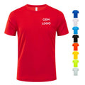 Customization Unisex Summer Clothes Blanks Sports Tshirt With Logo Custom Logo Printed T Shirt Men Plain T-Shirt for Men