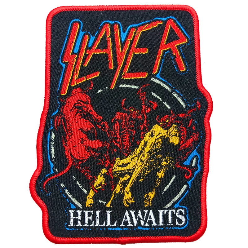 Custom Garment Processing Accessories New Design Custom Club Name Logo Woven Badges Patches for Clothing