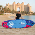 Ultra-Wide E-SUP Paddle Board for Beginners CE Certificate SUP with US Fin Water Play Surfing