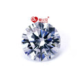 European Star Cut Round Shape 5a Loose Synthetic White Cz Stone Cubic Zirconia