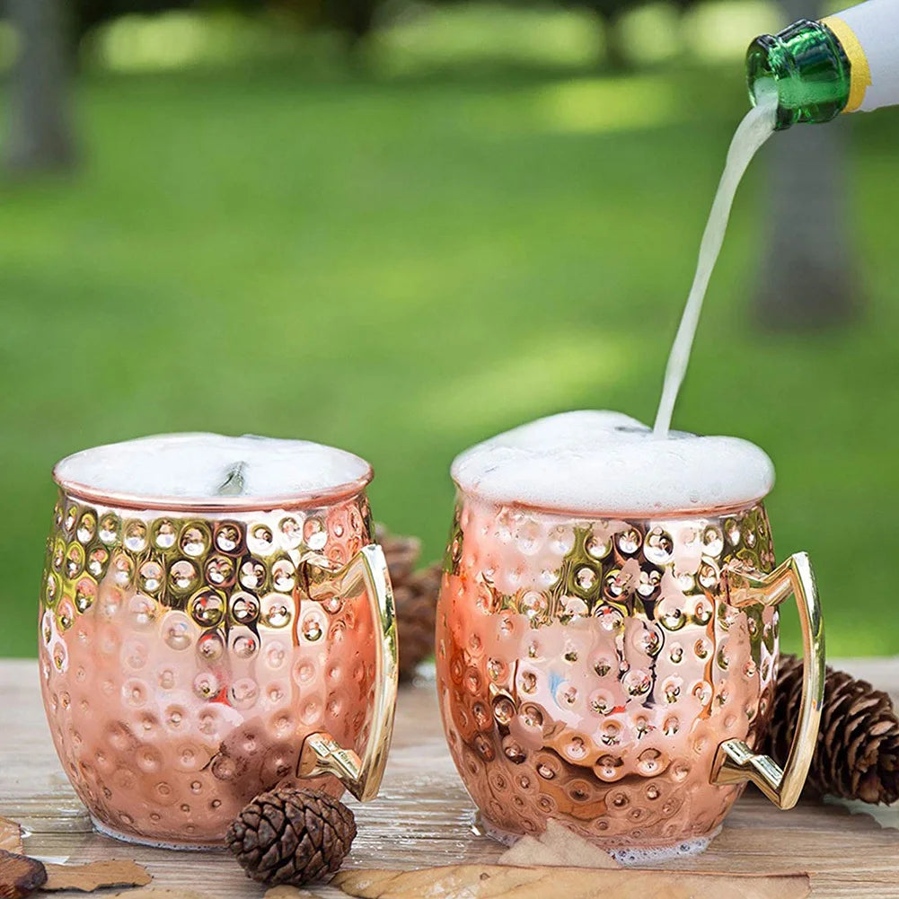 Kongbo 550ml Handcrafted Mule  European Design Style Mug for Parties for Moscow Mule