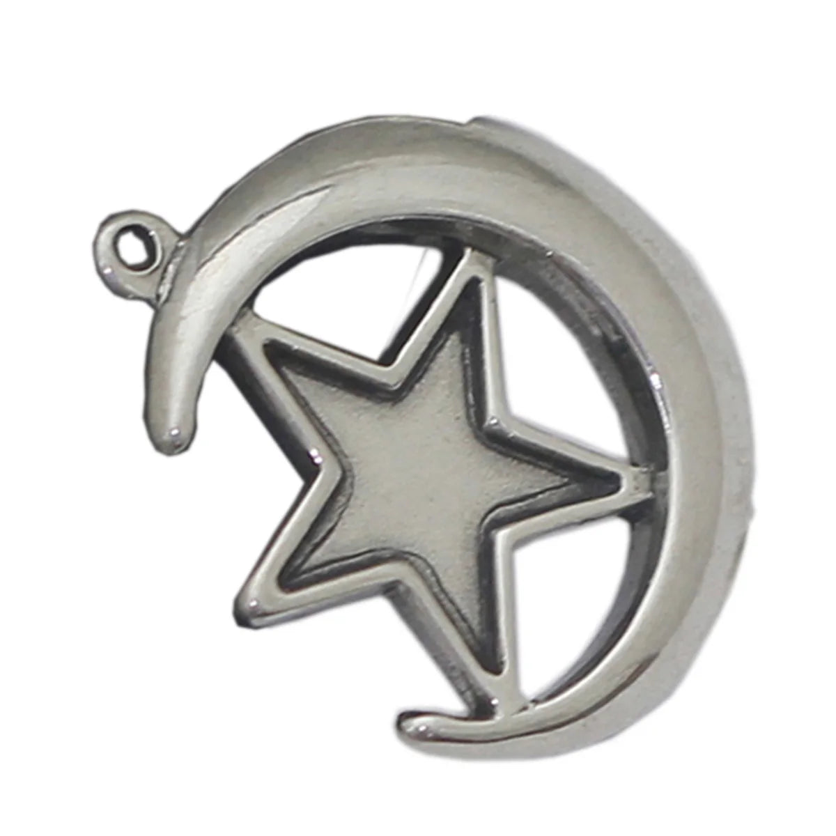 Beadsnice Stainless Steel star moon Pendant Charm