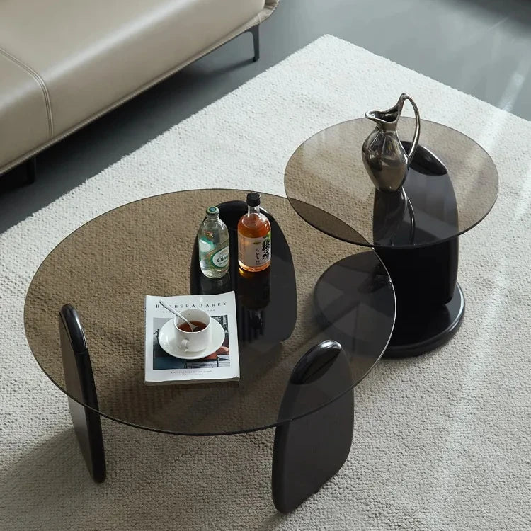 Modern Wooden Coffee Table Set Minimalist Design for Living Room Furniture Wholesale Traditional Style Combination