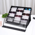 12/16/18 Slots Sunglasses Storage Case Counter Display Eyewear Tray Eye Glasses Organizer