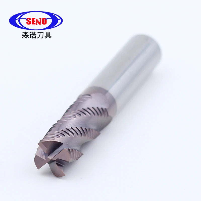 Customized Solid Carbide Endmills Rough Strawberry Tool Coating Fresas Metal Durable Frese Cnc End Mill