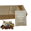 OEM Portable Hotel Use Eco Friendly Kraft Paper Packaging Bag Solid Dental Toothpaste Tablets