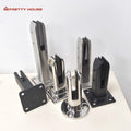 Outdoor 8-12mm Glass Swimming Pool Small Column Fence Glass Balustrade Glass Fence