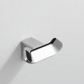 High Quality Elegant Chrome Robe Hook Handmade Wall Decor Bathroom Towel Hanger 2 Hooks Eco-Friendly Multifunction Clothing