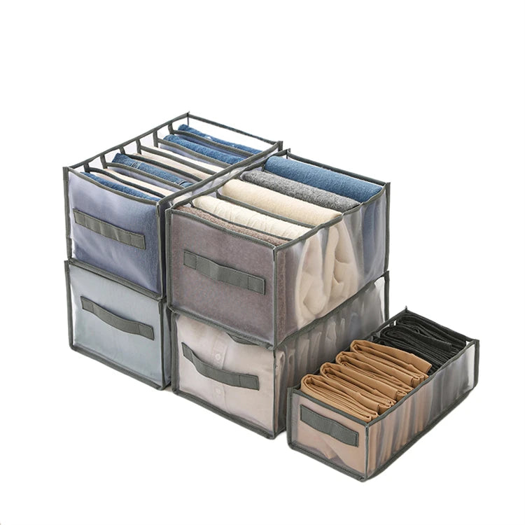Support Custom Logo Home Wardrobe Clothes Closet Drawer Organizer Washable Wardrobe Clothes Organizer