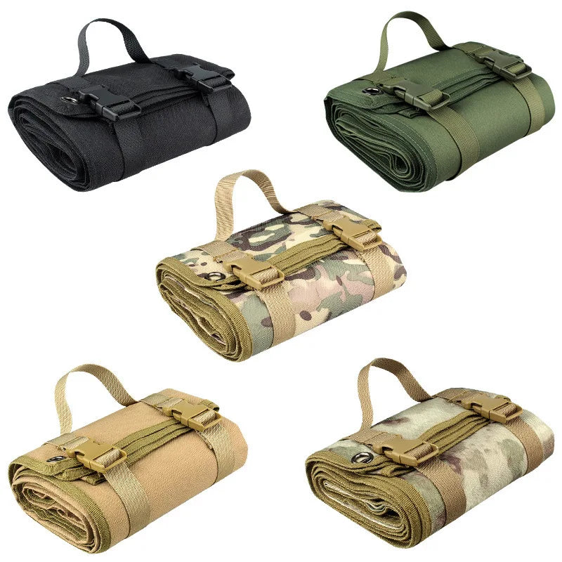 Outdoor Equipment Hand-held MATS Camping Picnic MATS Folding Waterproof and Moisture-proof Shooting Range Tactical Training
