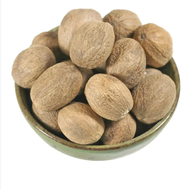 X049  Rou Dou Kou Food Spice Chinese Herb Whole Nutmeg
