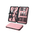 Manicure Set Professional Nail Clippers Kit Pedicure Care Tools- Stainless Steel Women Grooming Kit 18Pcs for Travel or Home