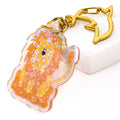Custom Your Own Logo Kawaii Keychain Keyring Fashion Cartoon Print Cute Pendant Acrylic Key Chain