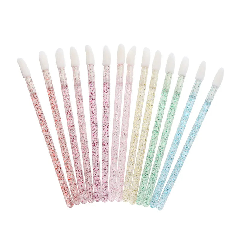 Eyelash Applicator Lip Gloss Brush Eyelash Lip Brush Wholesale Glitter Makeup Lipstick Brush Wands