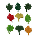 Assoeted of Resin Autumn Leaves Cabochons Flatback Jewelry Accessory Scrapbook Embellishment