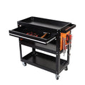 Customizable One-Drawer Roller Cabinet Cart for Warehouse Storage  Tool Storage Cart 3layer 1drawer Tool Cart