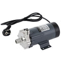High-Temperature Food Grade Magnetic Drive Circulating Pump Stainless Steel Head Aluminium Body Electric Beer OEM Machining