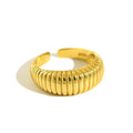 New Trendy Spring Multi Layers Vintage Rings 925 Sterling Silver Ring Rhodium Gold Plated Adjustable Rings for Women