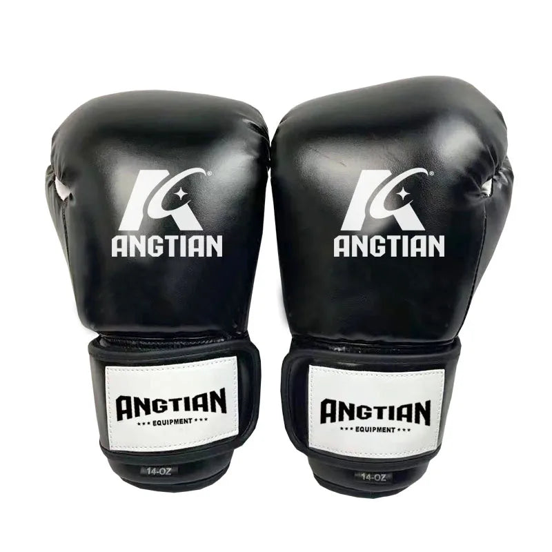 Training Boxing Gloves With Custom logo  Boxeo Personalized Double Close Boxing Gloves Muay Thai Gloves Twins