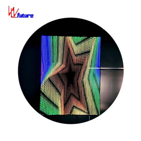 Custom Size 3D Wolf Moving Flowers Outdoor LED Display Visual Flag WL-0344 5400 Pixel LED for Future Park Outdoor Costume Props
